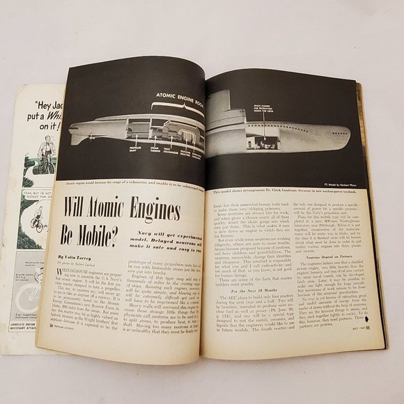 July 1949 Popular Science Magazine - Picture 8 of 13